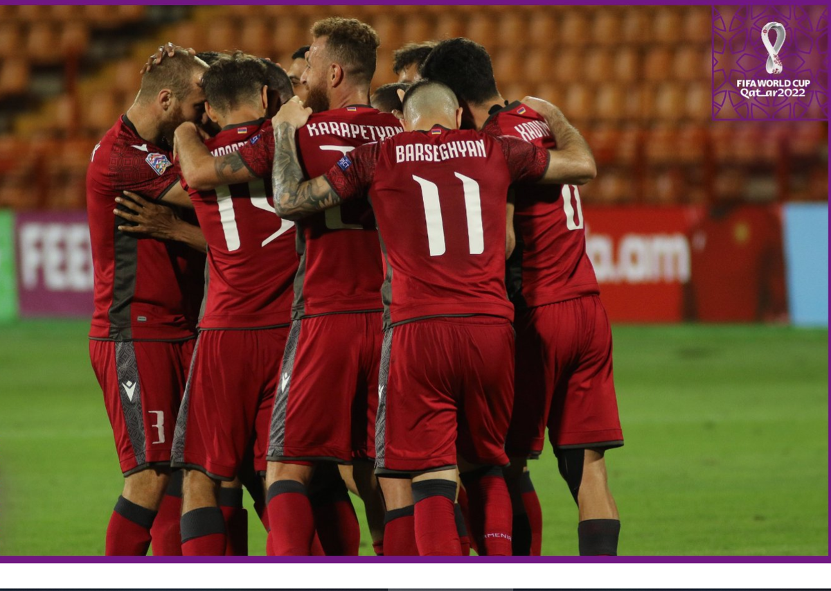 Сборная Армения лидирует в отборочной группе, опережая Германию и Македонию на 3 очка