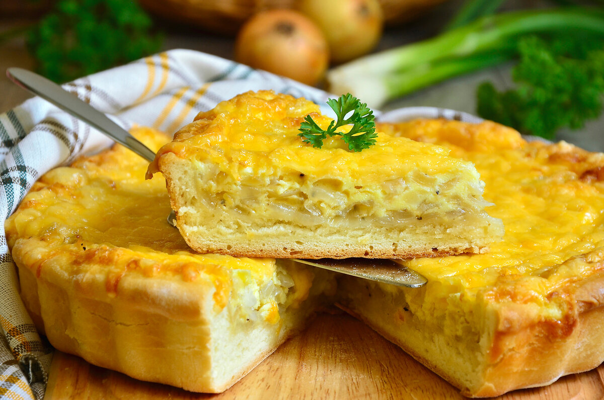 Пироги с яйцом и луком в духовке рецепт с фото
