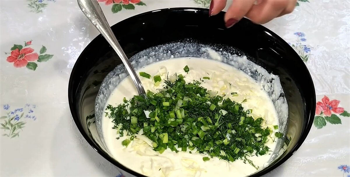 Быстрый Завтрак — Смешала и на Сковороду! Вкуснейший Пирог на завтрак.