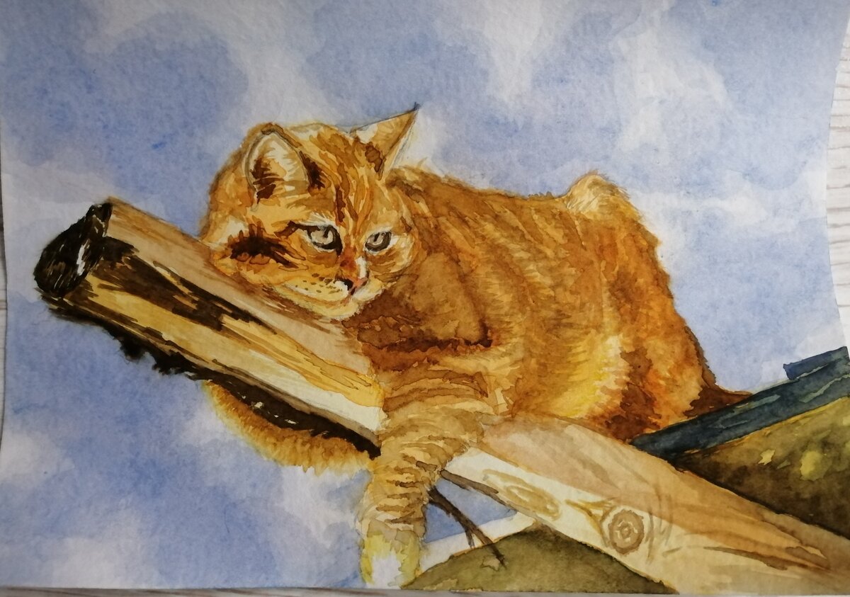 Кое-что из акварелей (рис автора)