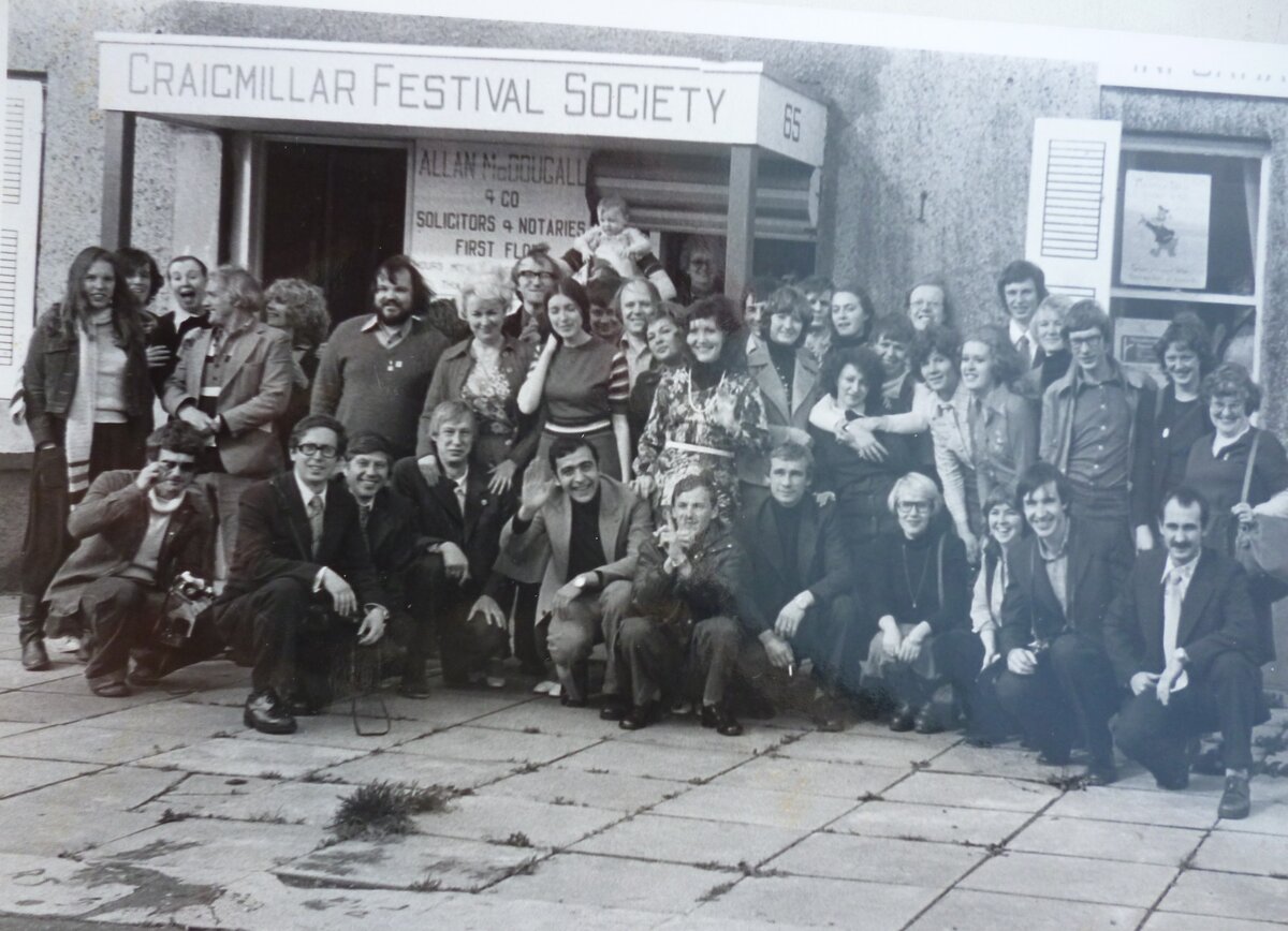 Снимок из личного архива. После Craigmillar Festival Society