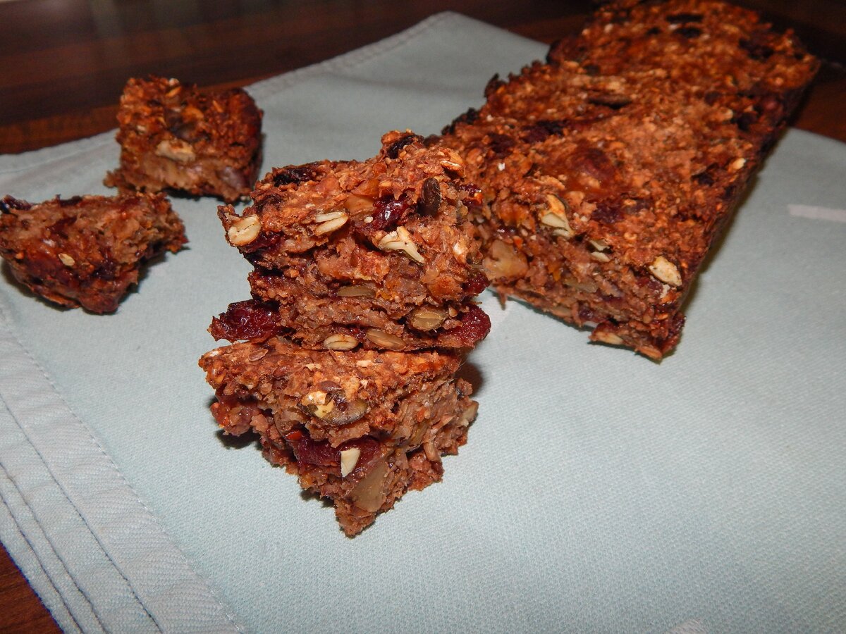 Орехово-тыквенный кекс.
