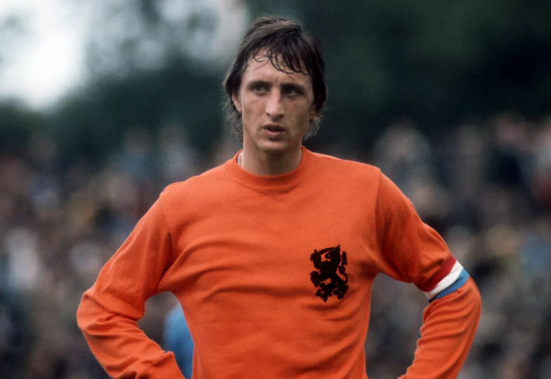 Йохан Кройф. Трёхкратный обладатель Золотого мяча France Football.