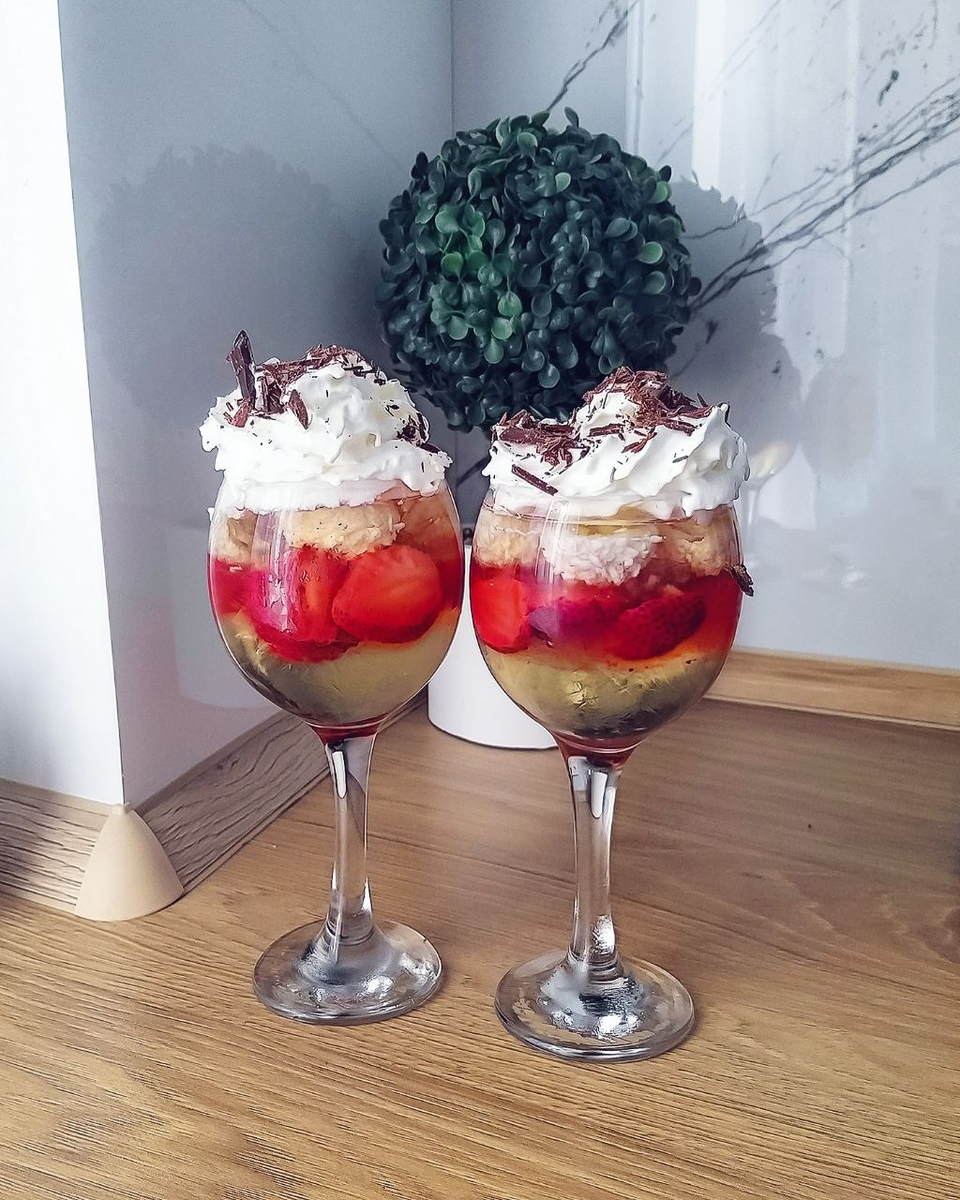 желе из шампанского