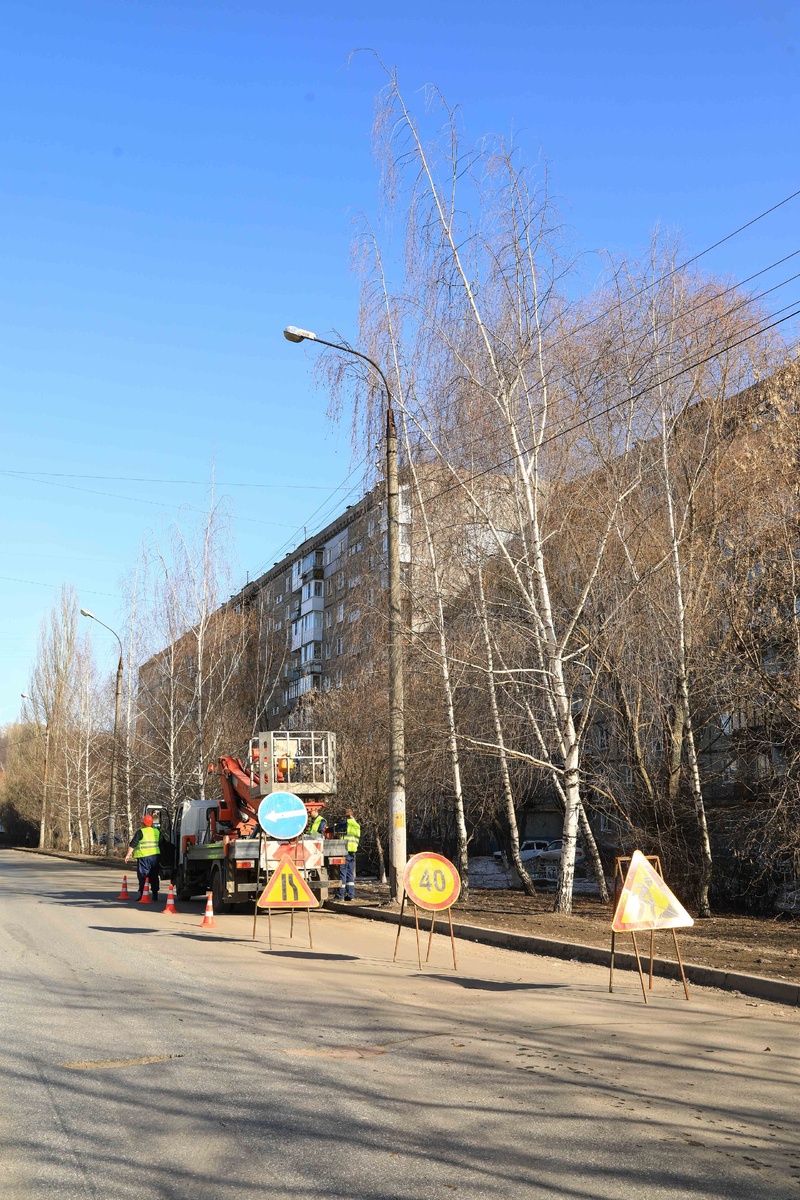 Работает бригада Светосервис - Волгоград.