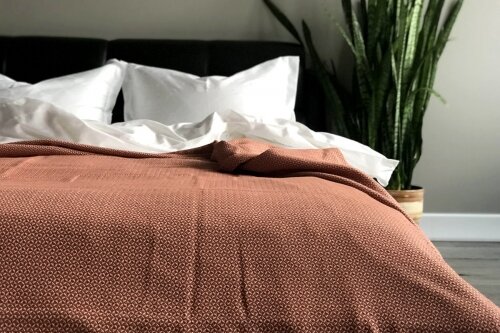 Покрывало Formas, в цвете Terracot