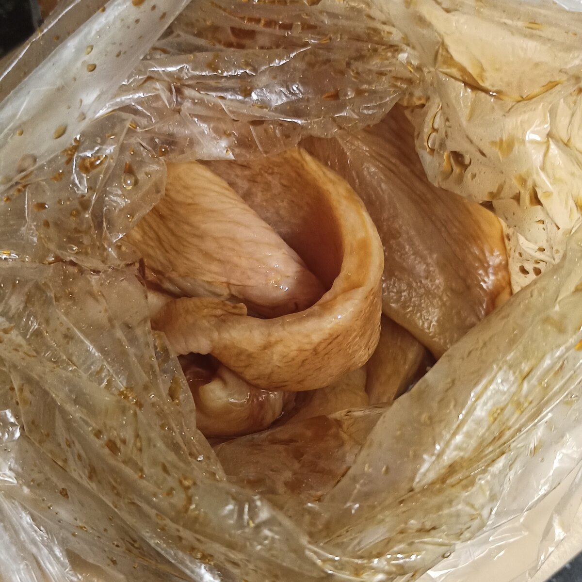 Грудки с соевым соусом