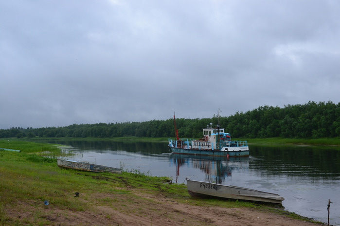  Река, по северным меркам- не самая большая. Зато по ней можно сразу попасть в Белое море. В древности Кулой был частью водно- волокового пути на Печору и далее, за Урал.