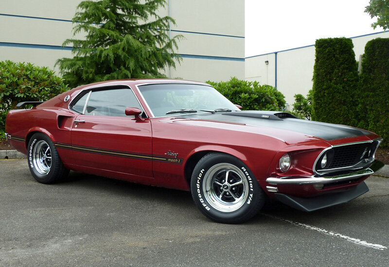 интерьер Ford Mustang Mach 1