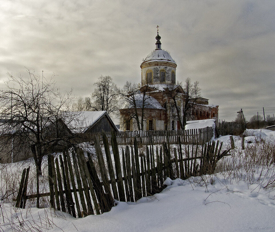 Деревенские церкви картинки