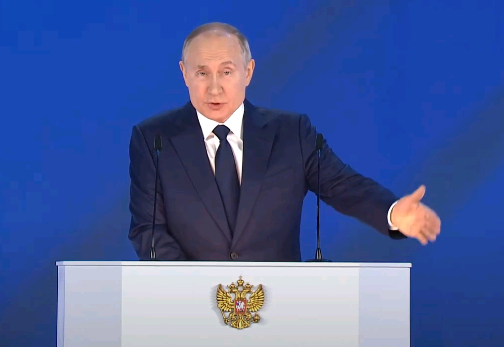 Кадр из послания