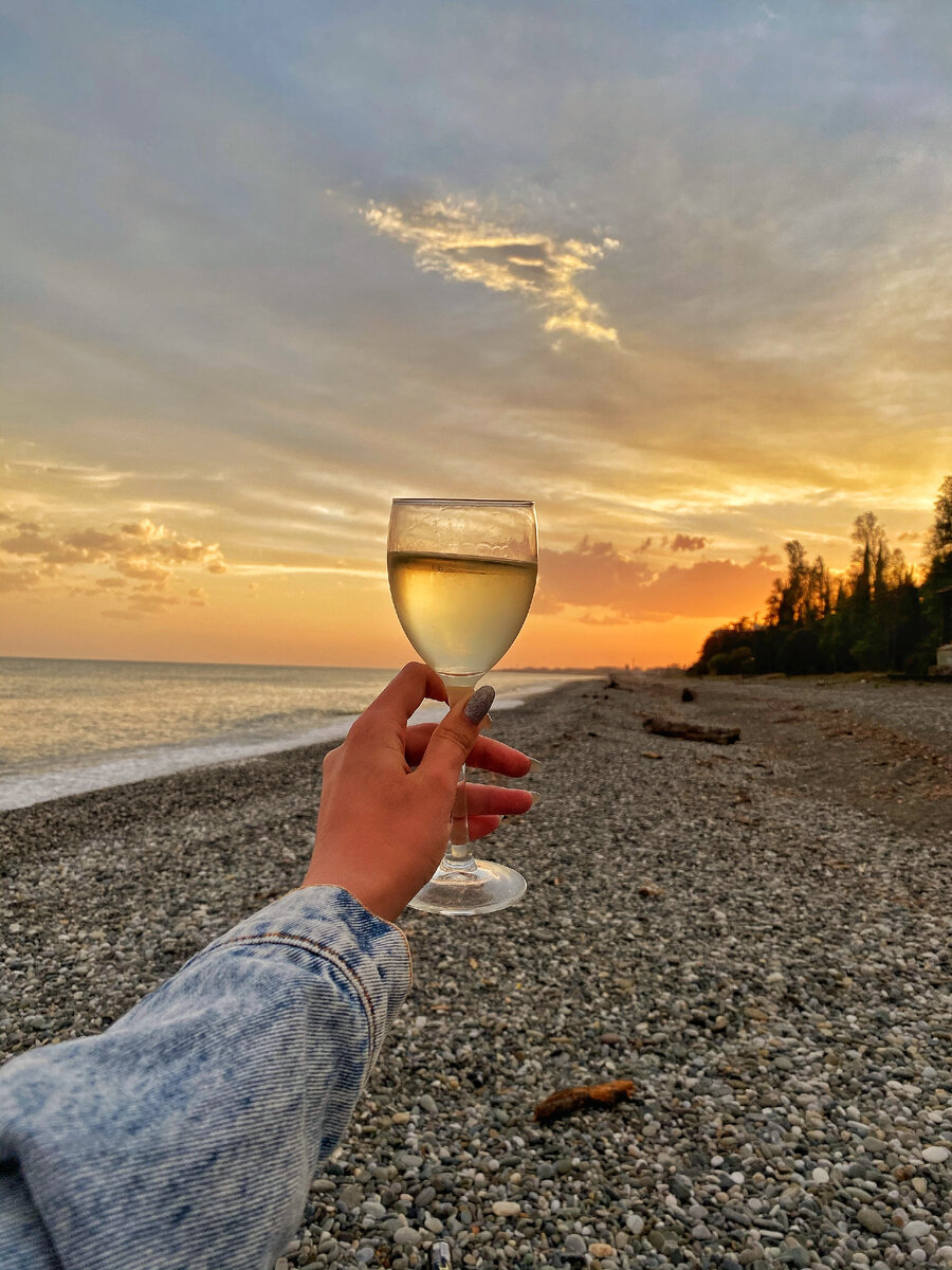 Шикарный Абхазский закат