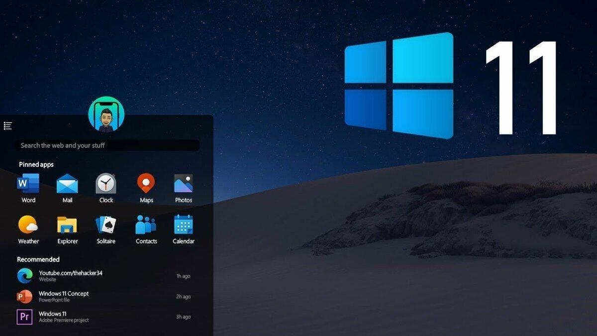 Windows 11 Интерфейс