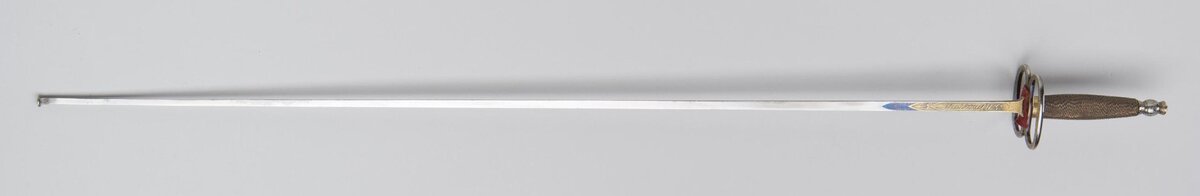 Рапира начала XIX века (Эрмитаж).