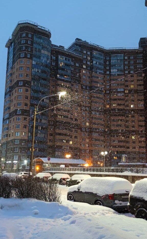 По дороге к поликлинике я остановилась посмотреть на падающий снег. Очень красиво. Как редко мы редко обращаем внимания на такие мелочи, увлекаясь проблемами или пялясь в айфон