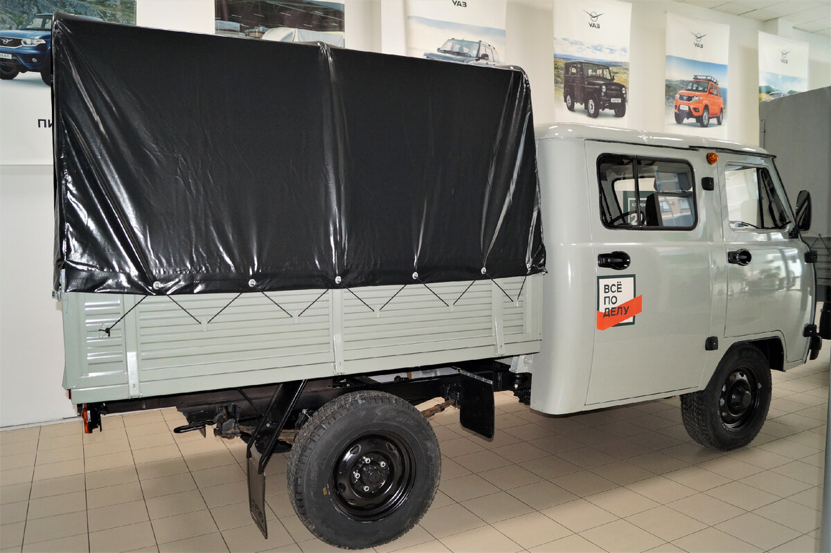 В Ульяновске сфотографировали прототип нового UAZ Cargo