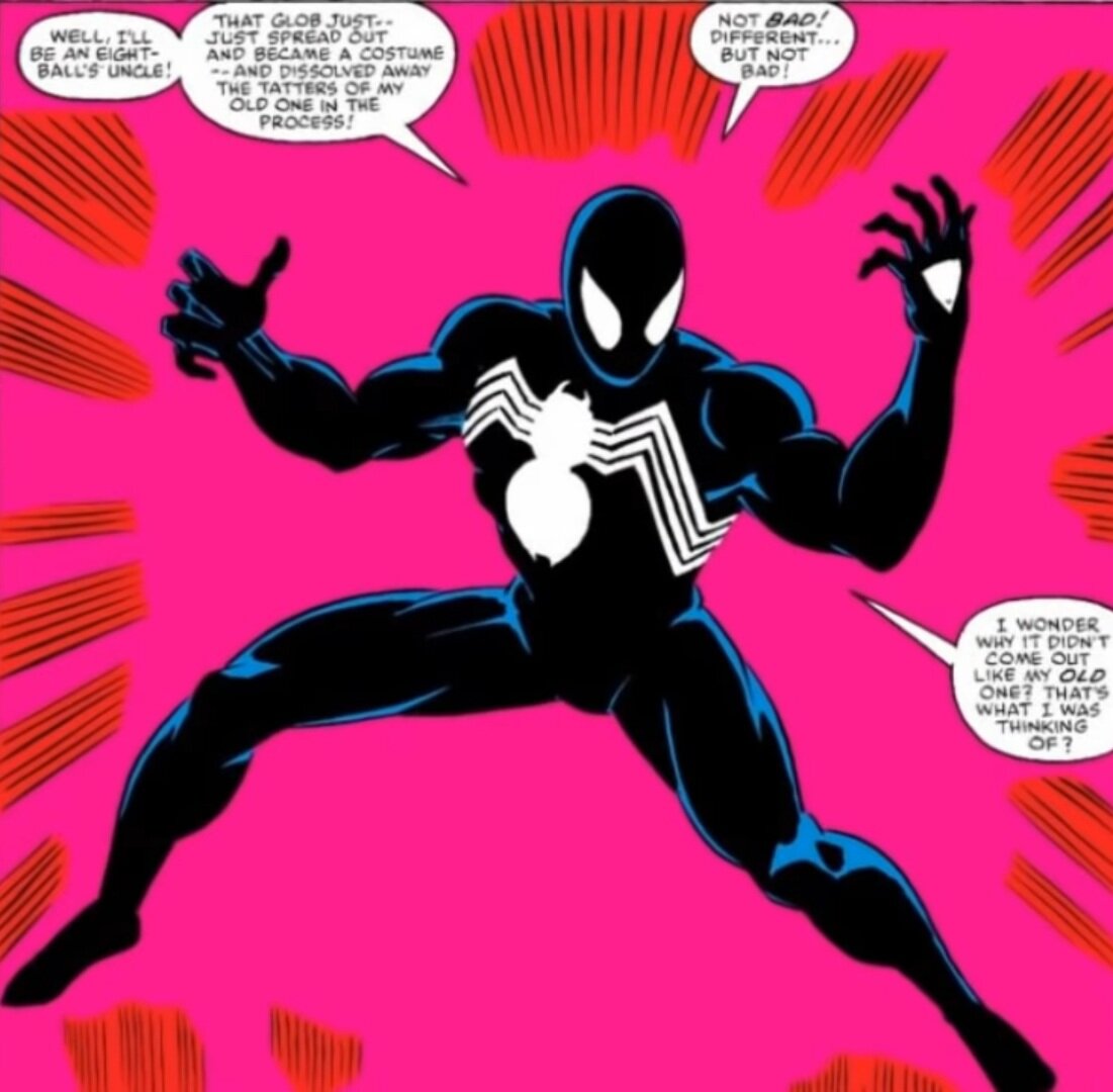 Новый костюм Паука(взято с яндекс картинки)