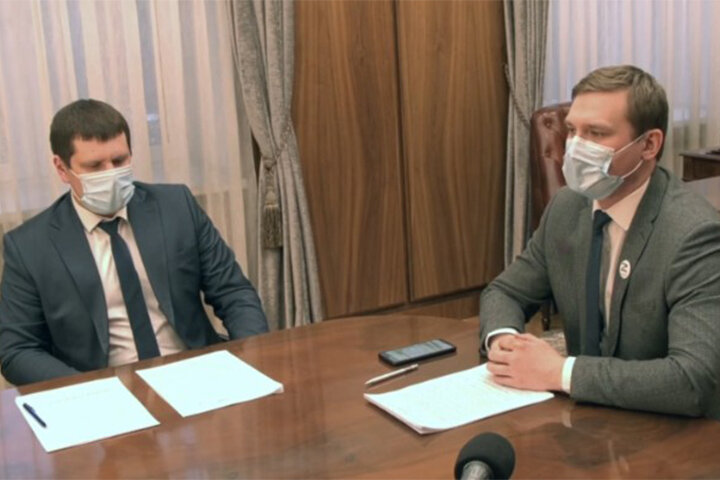 Скриншот прямого эфира со страницы Валетина Коновалова, vk.com 