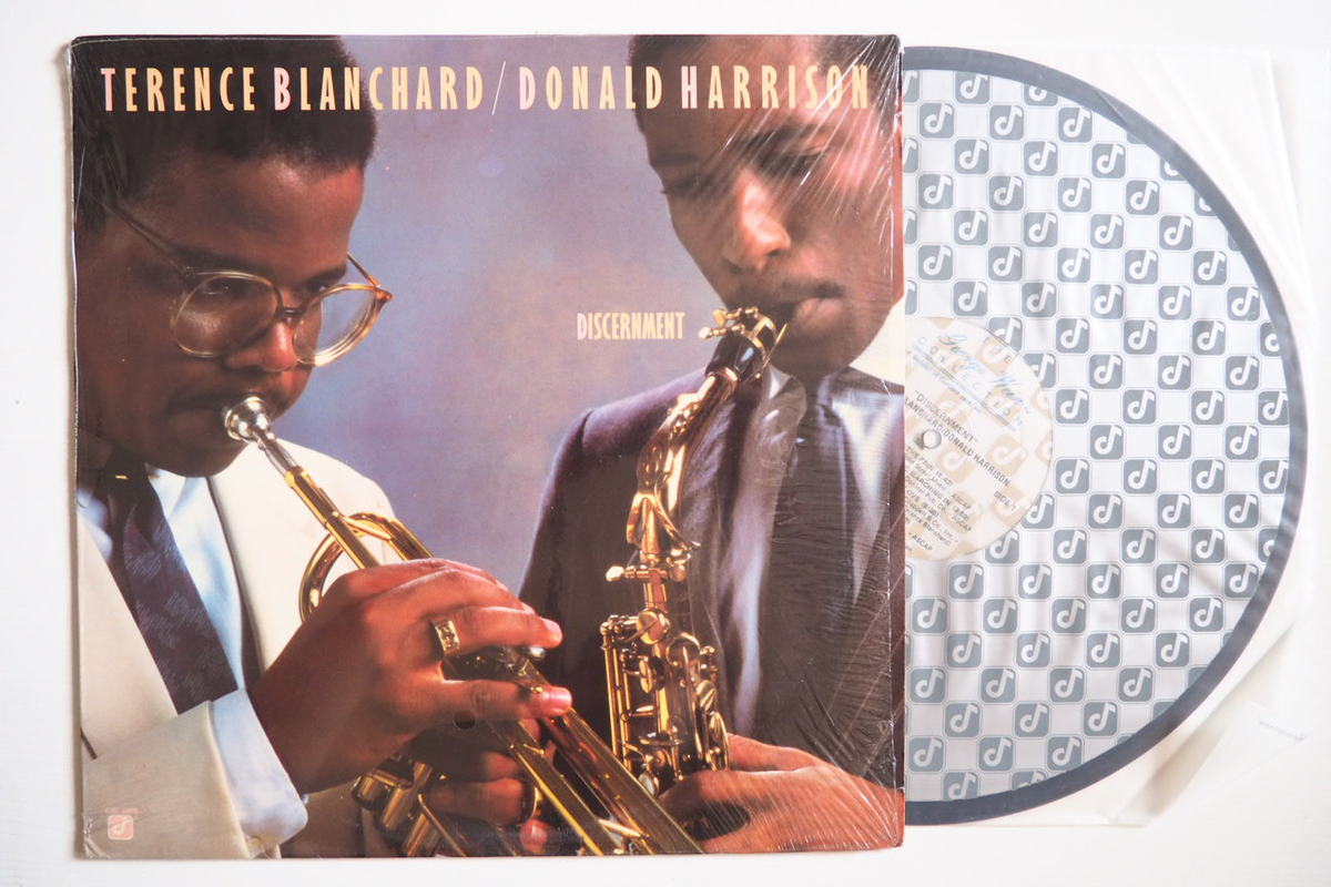 Альбом Теренса Бланшара - Дональда Харрисона 'Discernment', выпущенный Concord Jazz в 1986 году