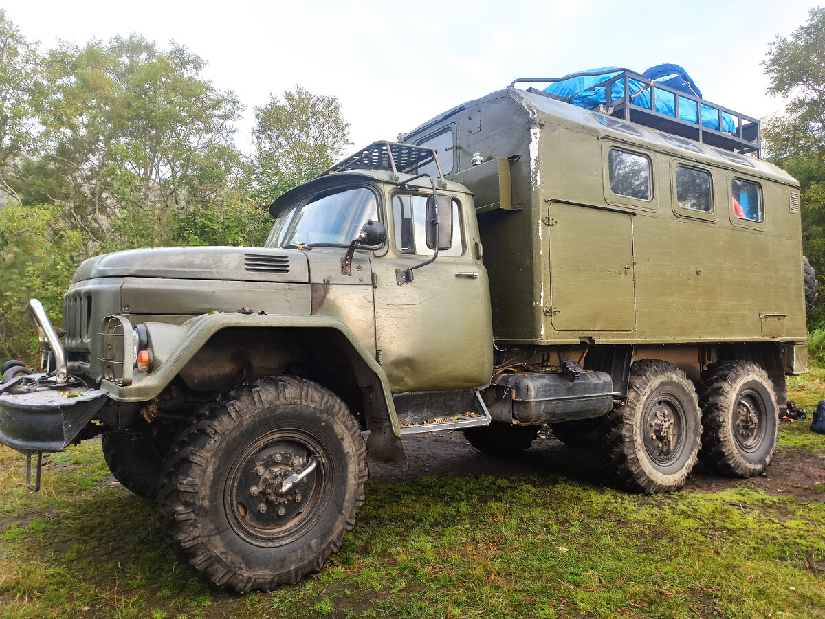 Транспорт для нашей "выброски" с маршрута