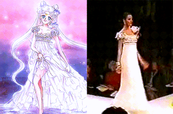 Принцесса Серенити и платье Dior Haute Couture SS 1992