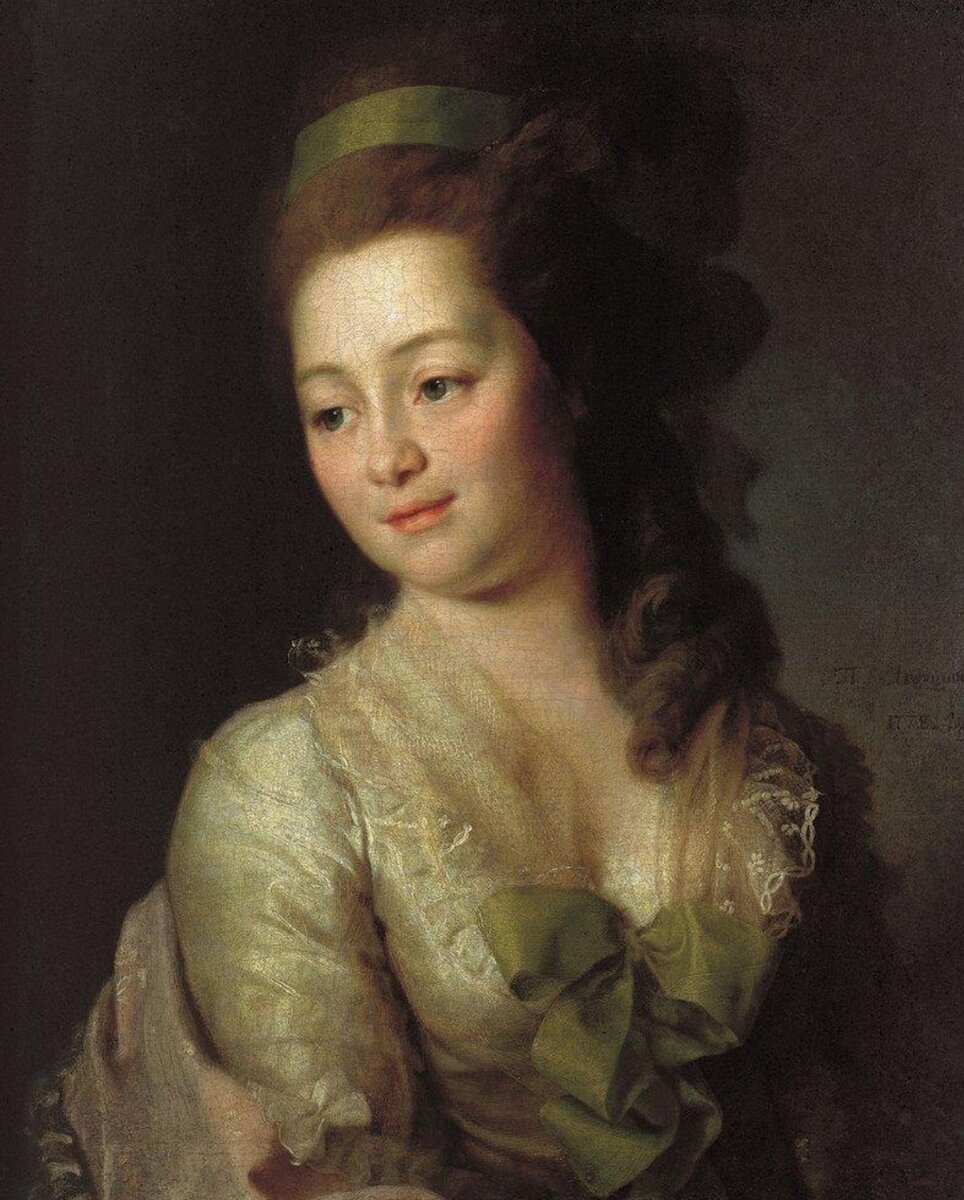 Портрет Марии Алексеевны Дьяковой, худ. Д. Г. Левицкий, 1778 г. Источник: wikiCommons