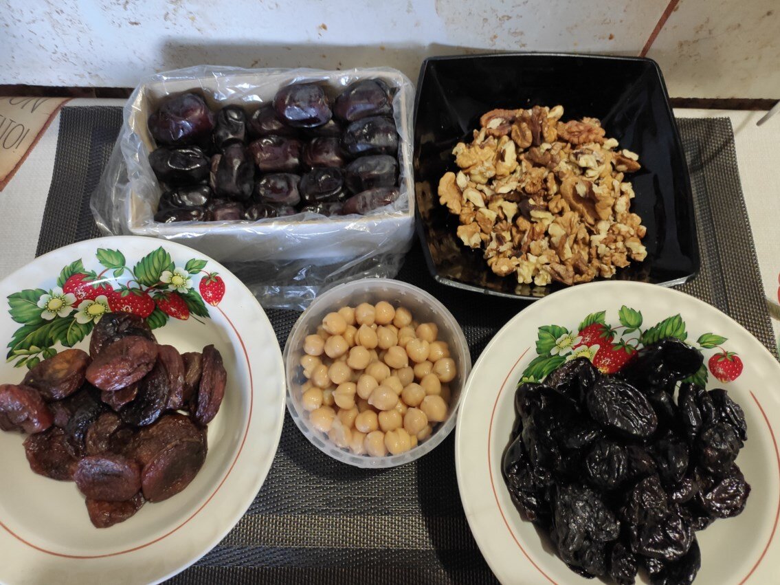 Ингредиенты для приготовления конфет