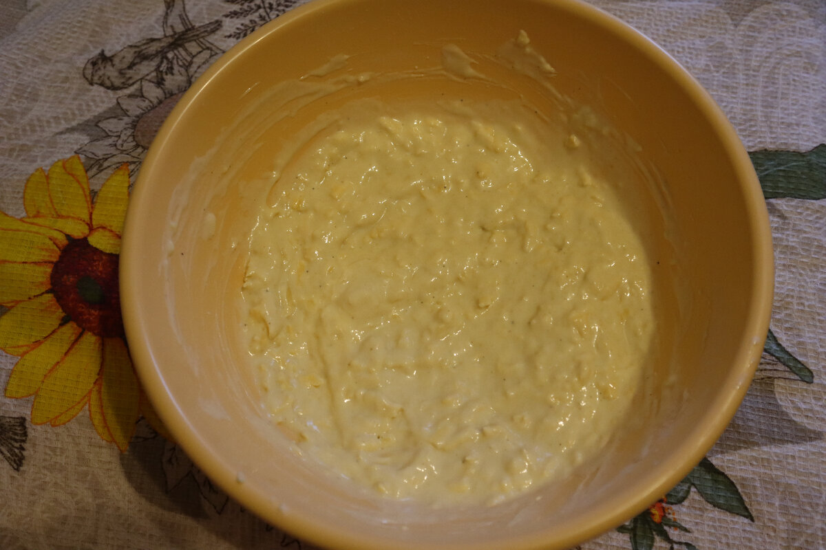 Получаю густое тесто