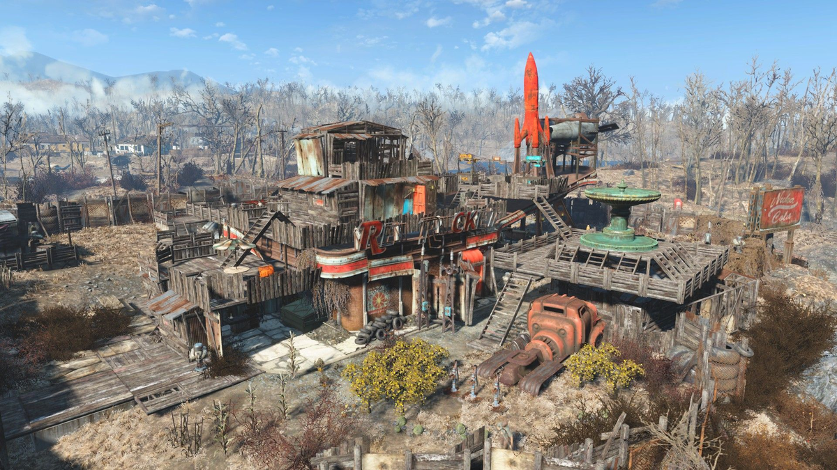 Fallout 4 где можно строить базу фото 49