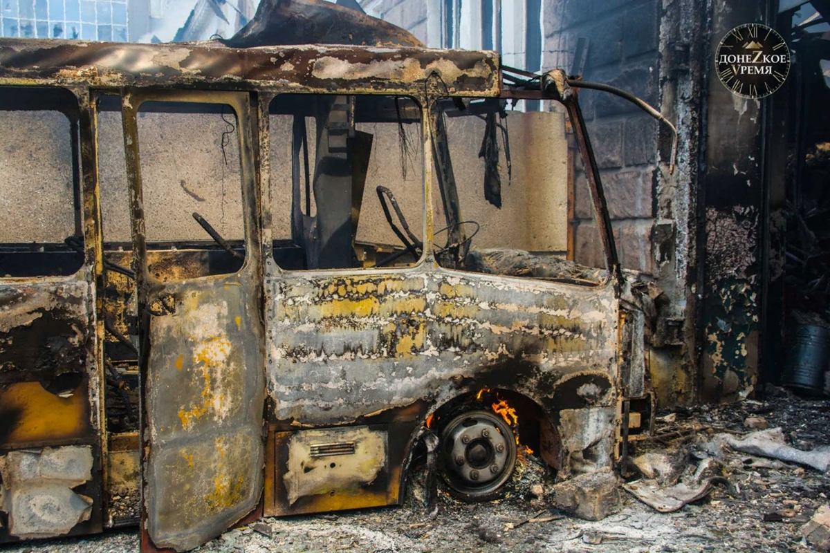 Киевский район в огне: последствия вчерашнего обстрела