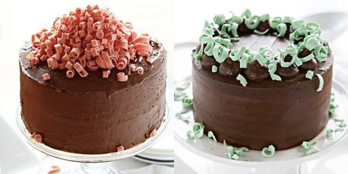 Как сделать шоколадные узоры для украшения десертов