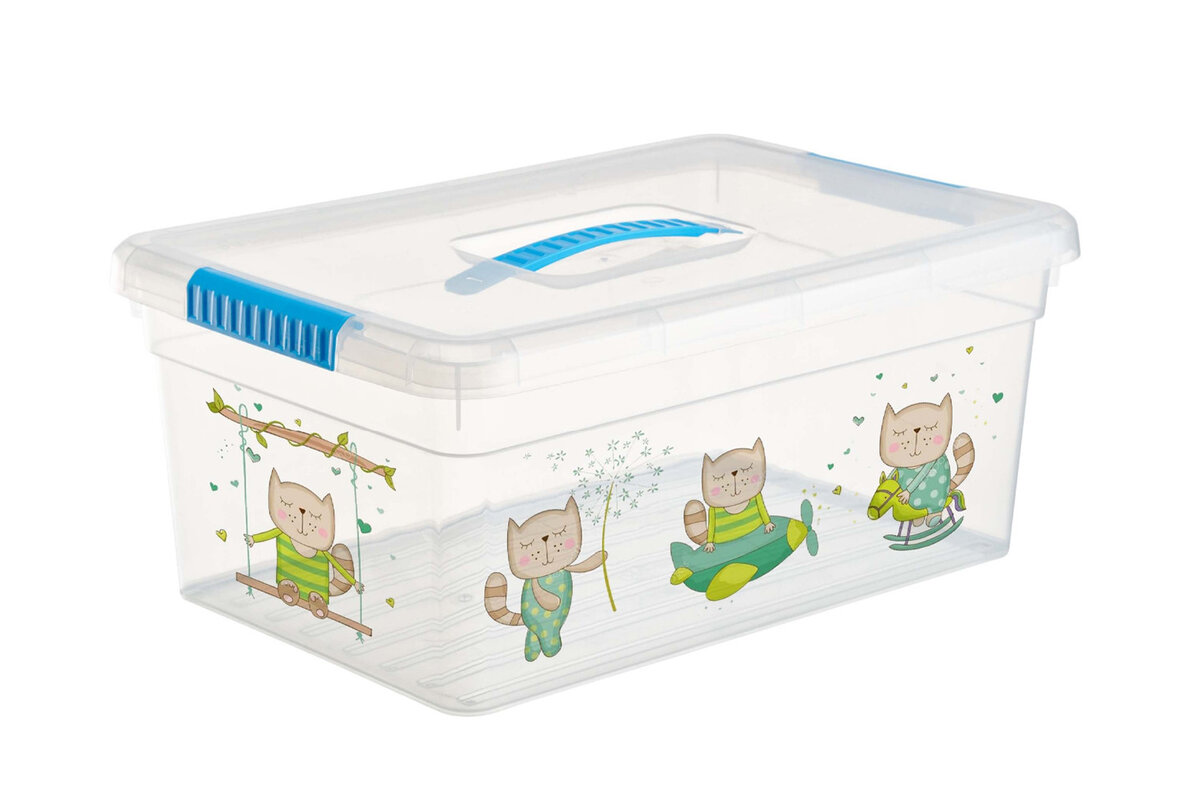 Ящик с ручкой для хранения вещей