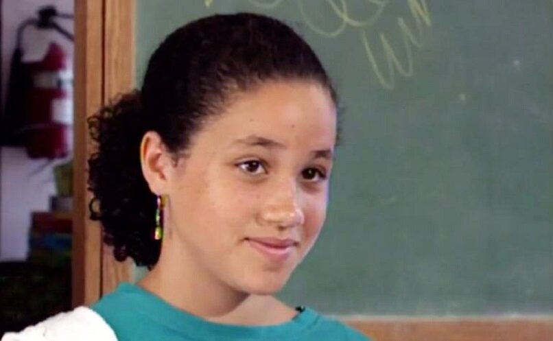 Меган Маркл в детстве