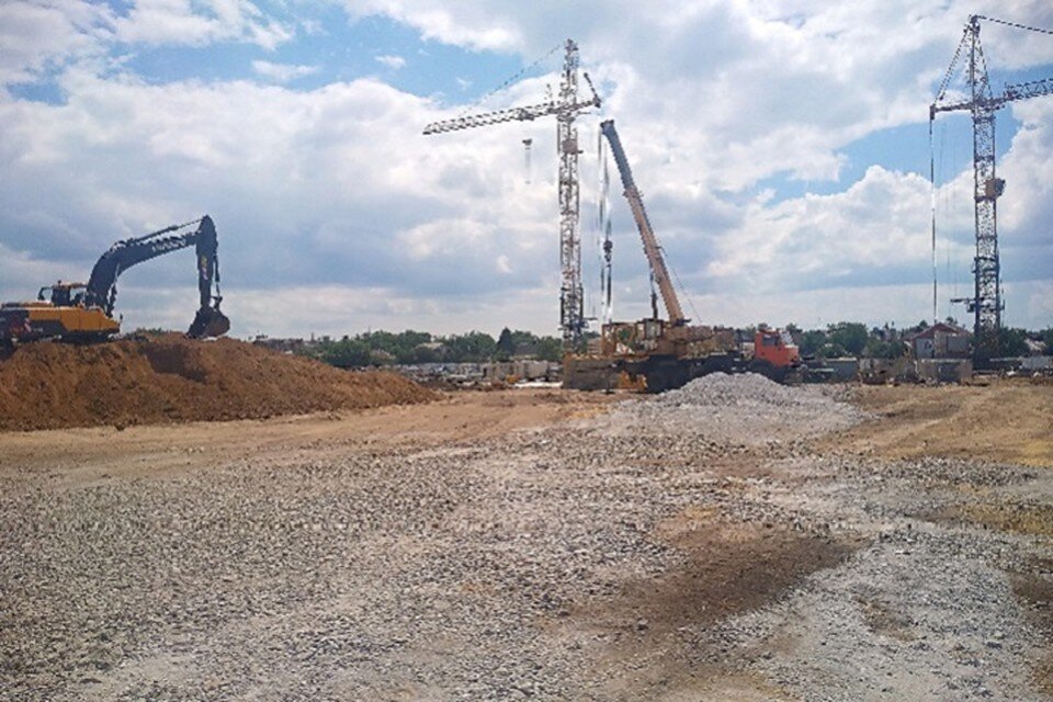     Работы ведутся беспрерывно. Фото: Минстрой ДНР