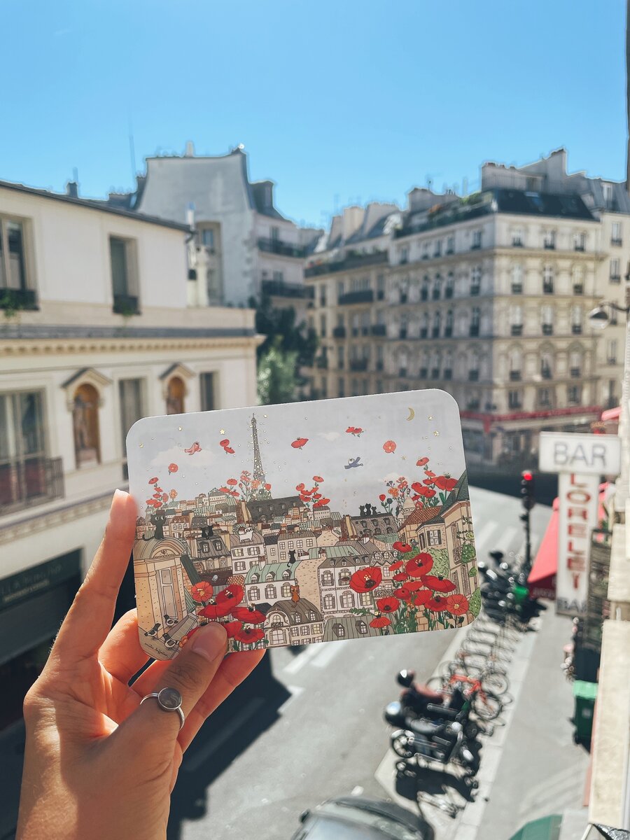 Вид с балкона гостиницы