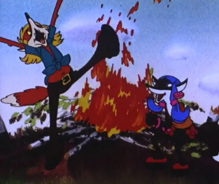 Кадр из фильма "На лесной тропе" взят для иллюстрации из Яндекс Картинки.  