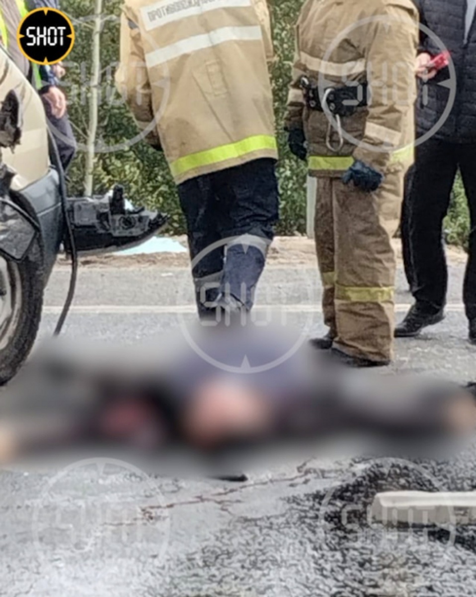    Фото с места ДТП Фото: телеграм-канал SHOT