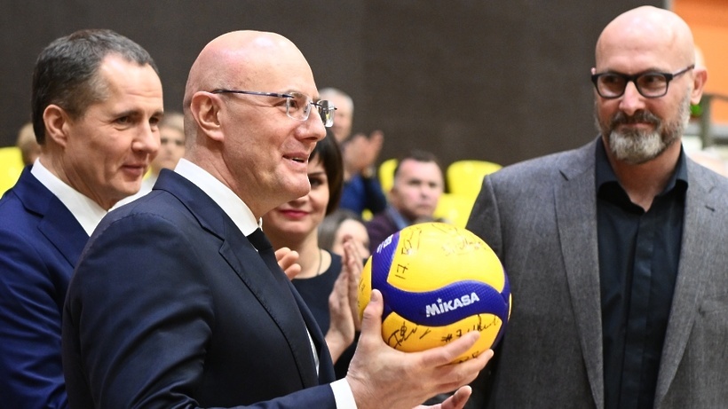    Рабочая поездка вице-премьера правительства РФ Д. Чернышенко в Белгород ©Владимир Астапкович РИА Новости