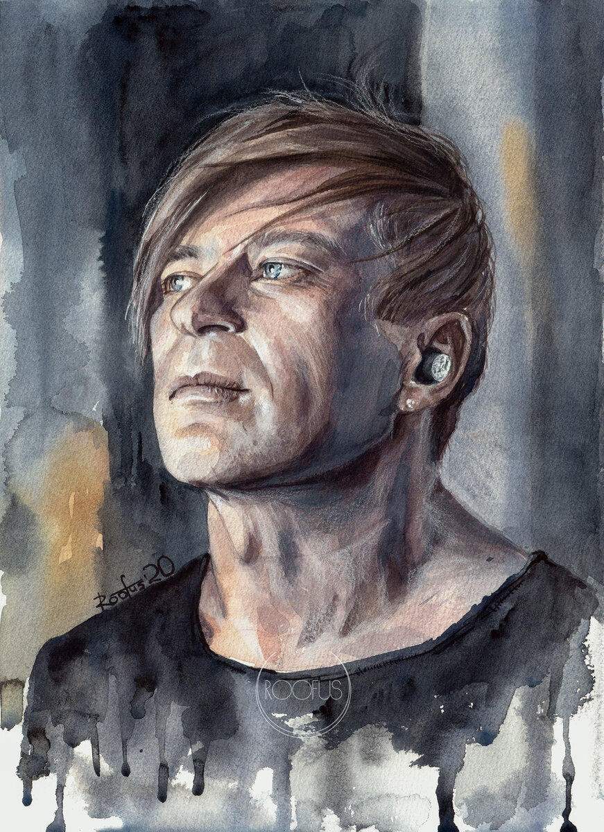 "Свет", 2020, акварель, хлопковая бумага, 25х35см