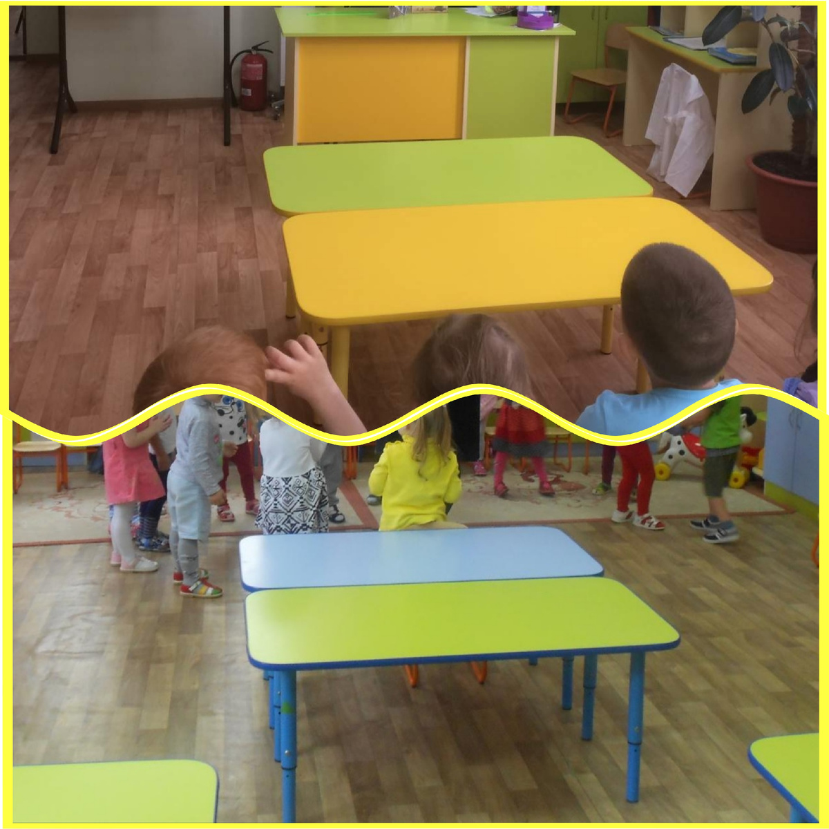 Занятия в детском саду 