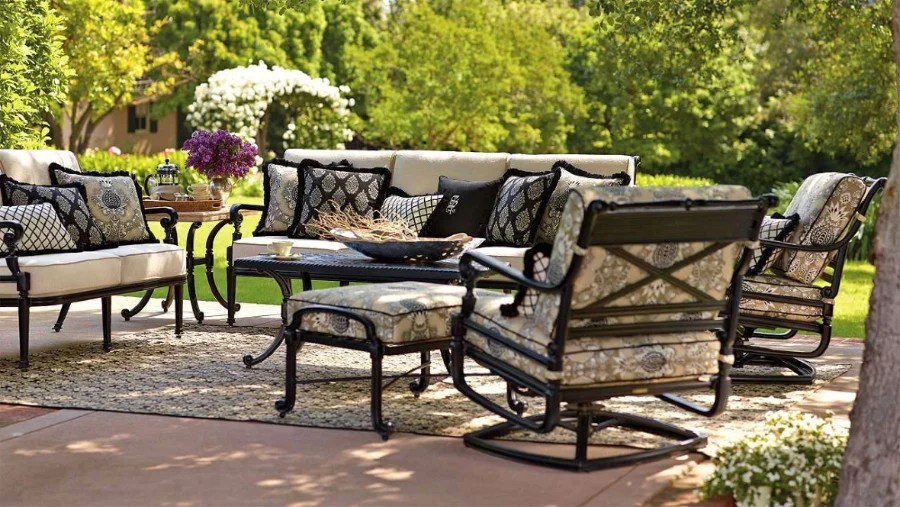 Садовый интерьер. Источник фото https://clck.ru/VpEbD