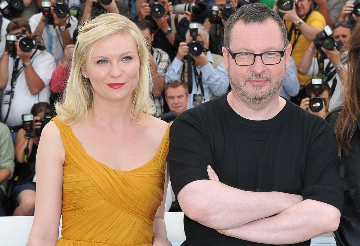 Ларс фон Триер и Кирстен Данст 