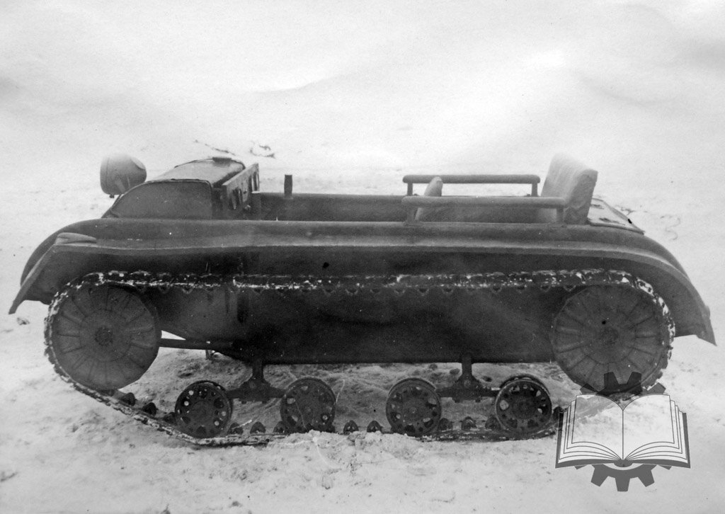 Mercier 1937 гусеничный мотоцикл