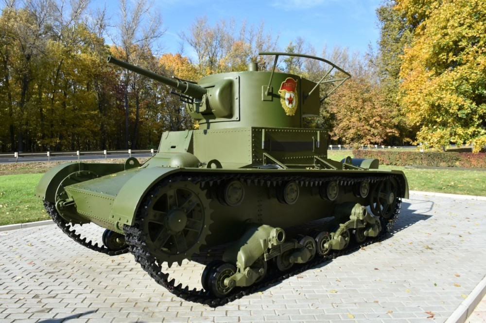 Т-26. Фотография взята от сюда-https://tankist-31.livejournal.com/44190.html?view=comments