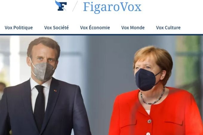 Скриншот статьи с сайта lefigaro.fr