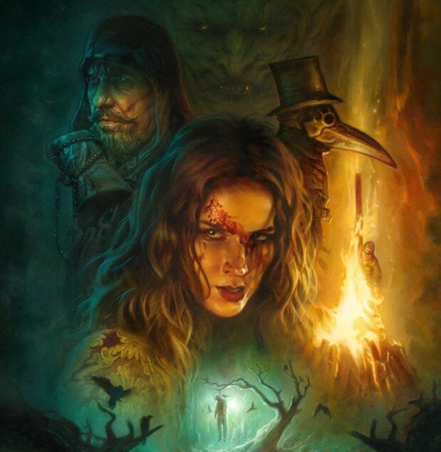 17 век, чума и охота на ведьм.