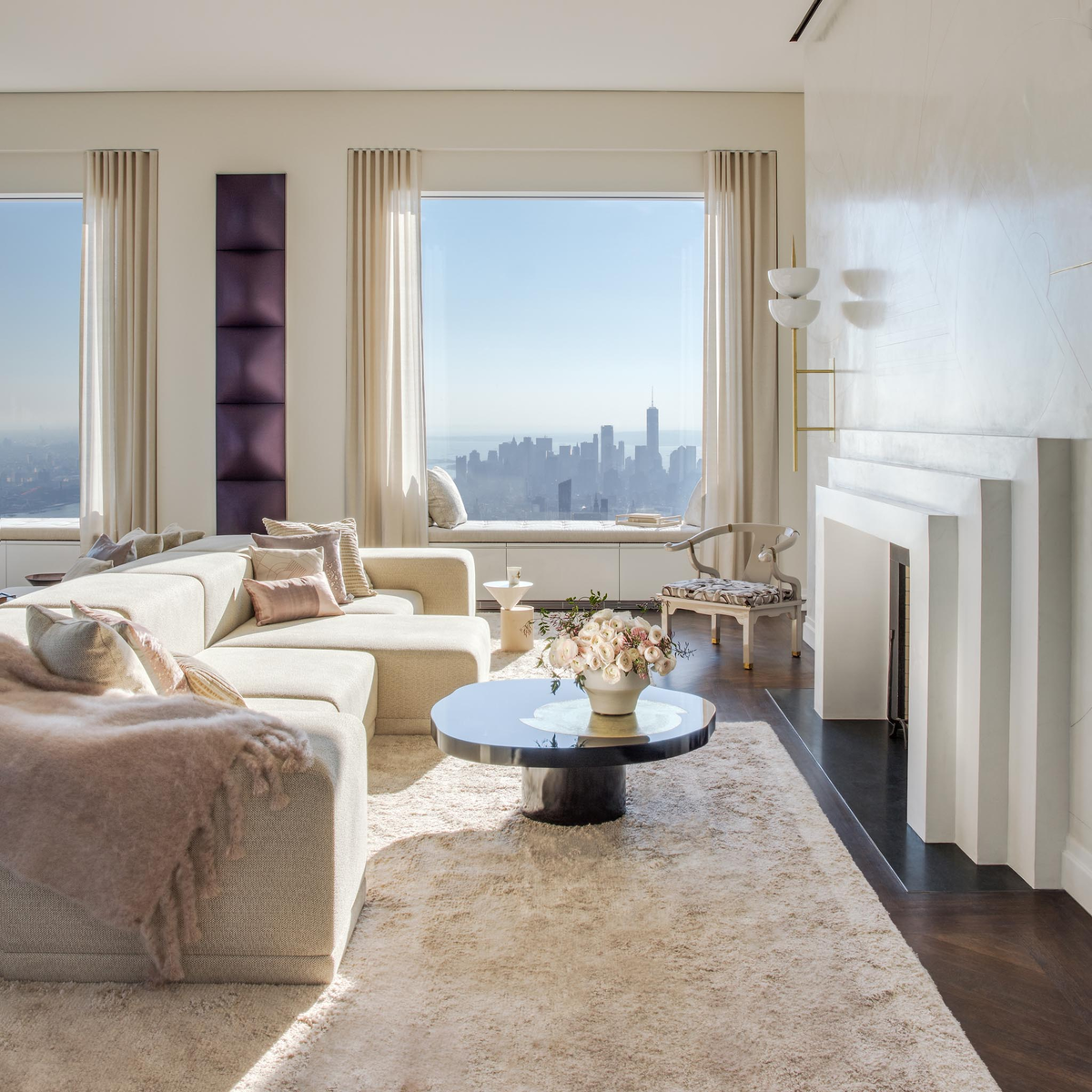 York apartment. 432 Park Avenue Нью-Йорк интерьер. 432 Park Avenue пентхаус. 432 Парк Авеню Нью-Йорк квартиры. 432 Парк Авеню интерьер.