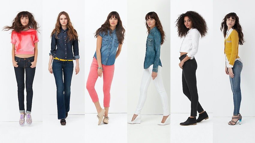 Узкие джинсы - как носить и с чем сочетать