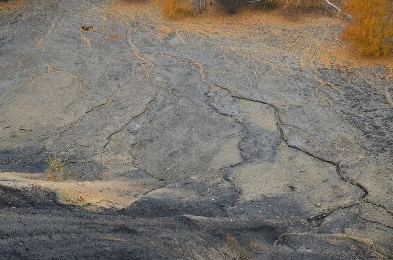 Терриконы после шахтных разработок