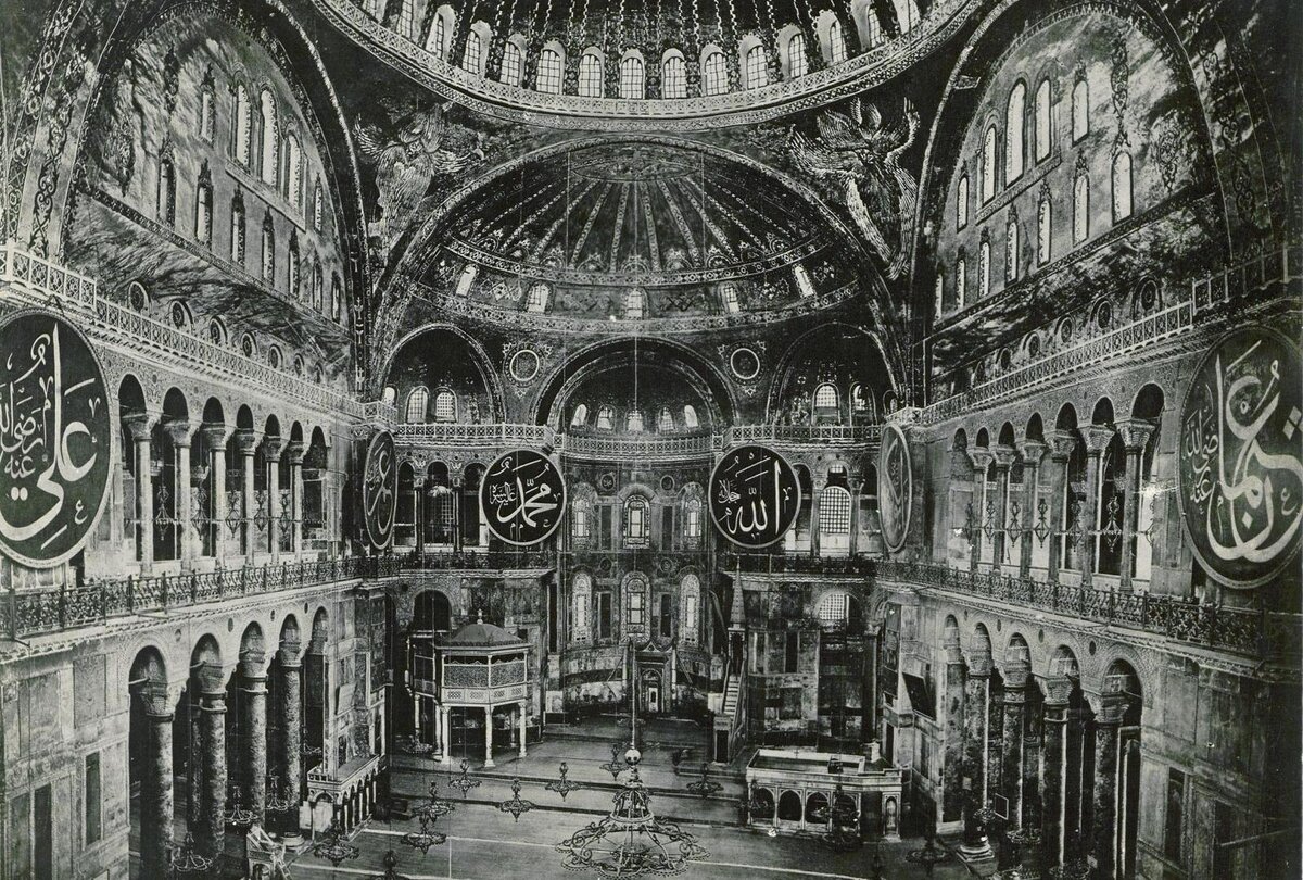 Айя-София в 1930-е годы. Источник: flickr.com